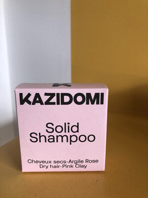 Photo de l’emballage : Shampoing solide cheveux secs Bio 80ml