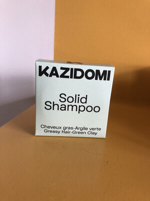 Photo de l’emballage : Shampoing solide cheveux gras Bio 80ml