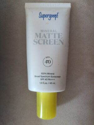 Photo de l’emballage : mineral matte screen