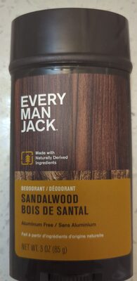Photo de l’emballage : Every Man Jack Deodorant Sandalwood