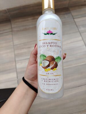 Photo de l’emballage : Shampoo coco y biotina