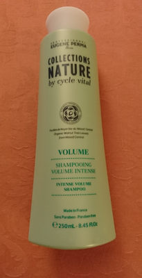 Photo de l’emballage : shampooing volume intense
