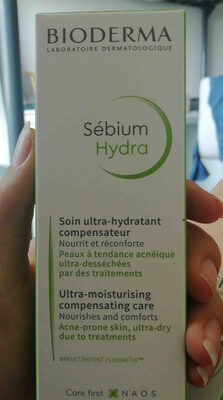 Photo de l’emballage : BIODERMA Sébium Hydra 40 ml e