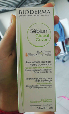 Photo de l’emballage : Bioderma sebium