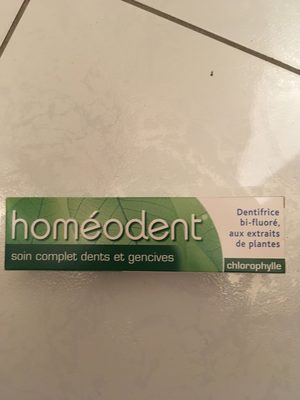 Photo de l’emballage : Homeodent
