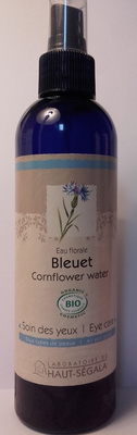 Photo de l’emballage : Eau florale Bleuet Soin des yeux