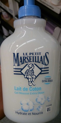 Photo de l’emballage : Lait de coton Gel mousse extra doux