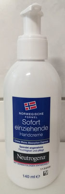 Photo de l’emballage : Sofort einziehende Handcreme