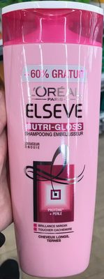 Photo de l’emballage : Elseve Nutri-Gloss (+60% gratuit)