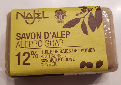 Photo de l’emballage : Savon d'Alep