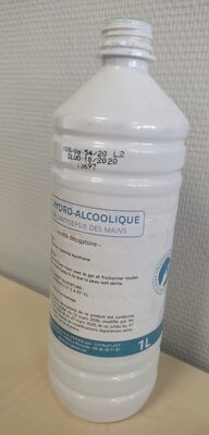 Photo de l’emballage : gel-hydro-alcoolique