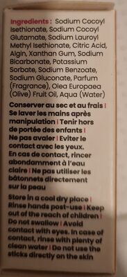 Photo de la liste d’ingrédients imprimée : Produit sans nom (3760346074758)