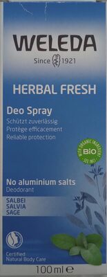 Photo de l’emballage : Herbal Fresh Deo Spray