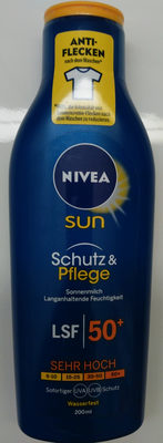 Photo de l’emballage : Nivea sun Schutz & Pflege