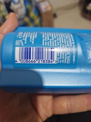 Photo de l’emballage : shampoo