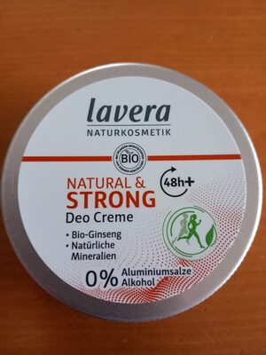 Photo de l’emballage : Natural & Strong Deo Creme