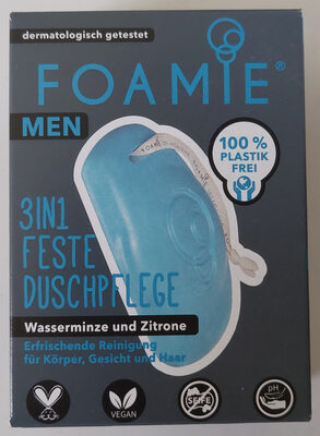 Photo de l’emballage : Men - Wasserminze und Zitrone