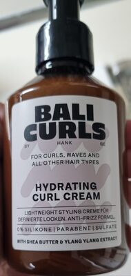 Photo de l’emballage : Hydrating Curl Cream