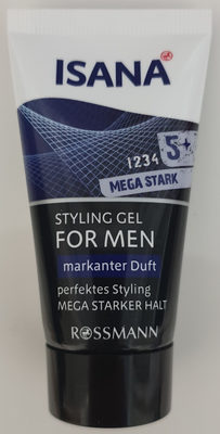 Photo de l’emballage : Styling Gel for men 5+ mega stark