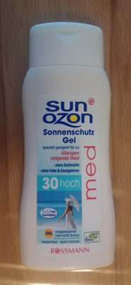 Photo de l’emballage : Sonnenschutz Gel Med LSF 30