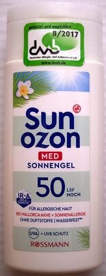 Photo de l’emballage : Med. Sonnengel LSF 50 hoch