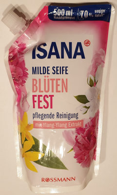 Photo de l’emballage : milde Seife Blütenfest