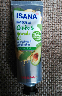 Photo de l’emballage : Isana Handcreme Ginko