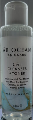 Photo de l’emballage : 2 in 1 Cleanser + Toner