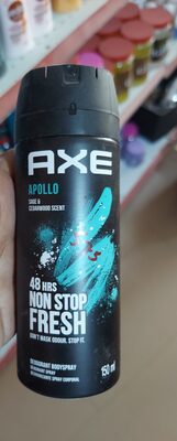Photo de l’emballage : desodorante Axe
