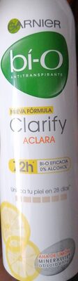 Photo de l’emballage : Clarify