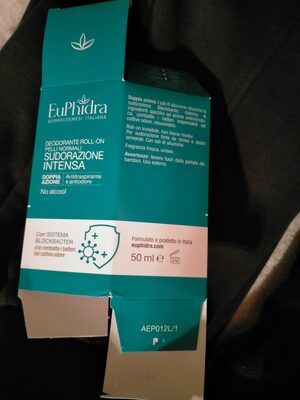 Photo de l’emballage : Sudorazione intensa